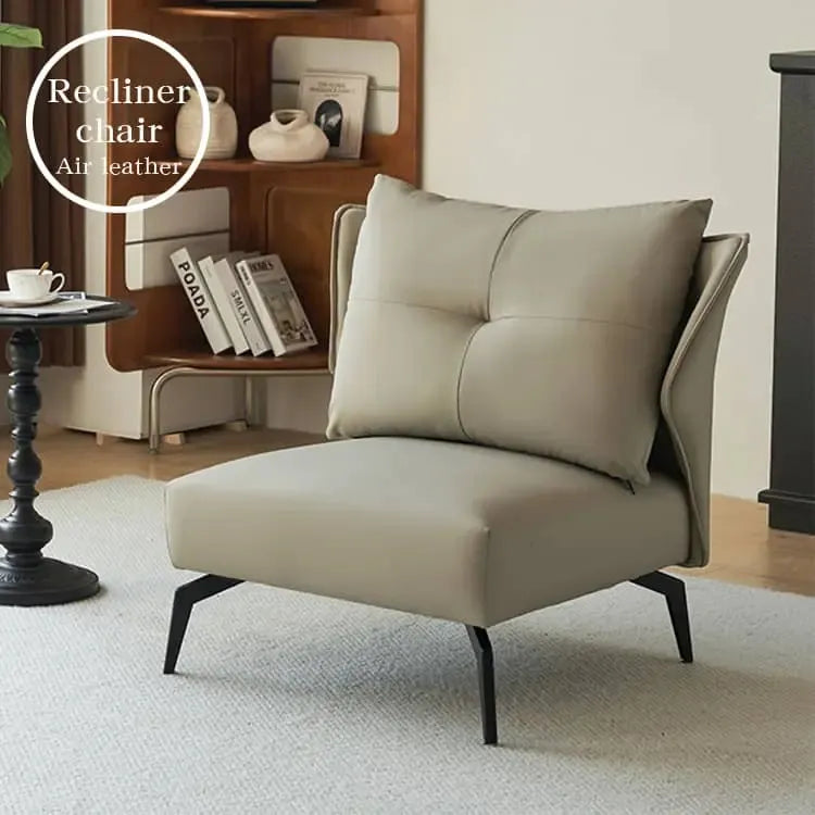 ソファー ライトグレー オレンジ ブラウン エアレザー シリコンフィル 天然木 dlo-066