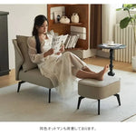 ソファー ライトグレー オレンジ ブラウン エアレザー シリコンフィル 天然木 dlo-066