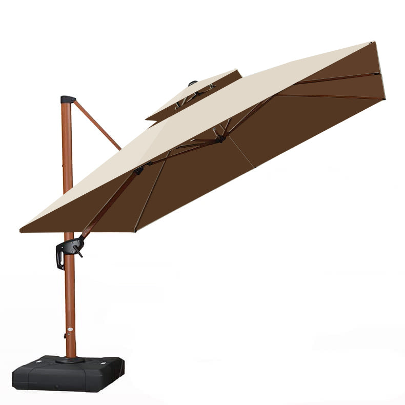 パラソル ガーデンパラソル 2層式 ベースセット スタンドタイプ 日よけ 大型 パラソル テラス アウトドア用品zy-55