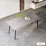 ダイニングテーブル セラミック テーブル 食卓 6人掛け 4人掛け 大理石調 幅140cm 幅160cm 幅180cm モダン 北欧 傷 汚れに強い 9513-604hs