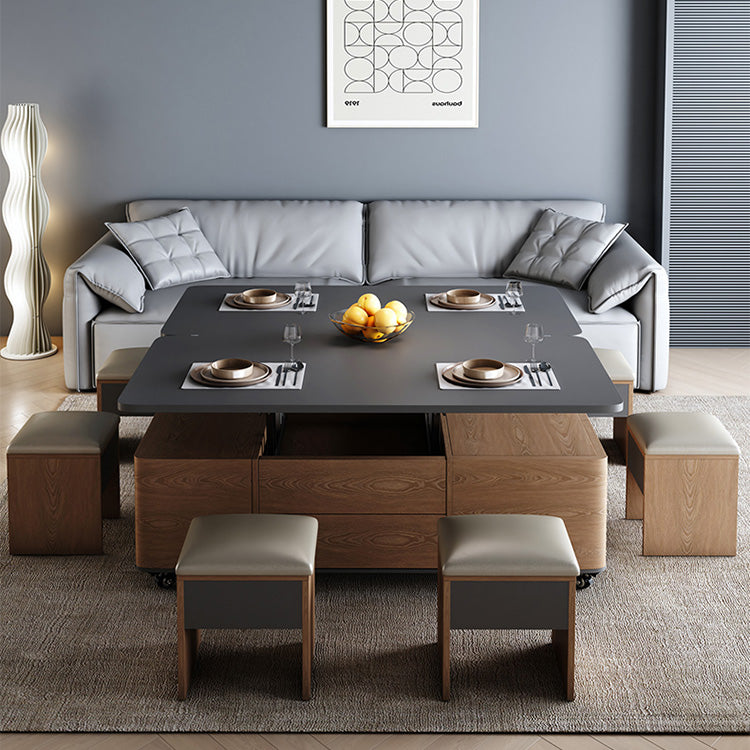 高品質センターテーブル MDF集成材&PUレザー モダンデザイン fajf-957