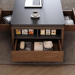 高品質センターテーブル MDF集成材&PUレザー モダンデザイン fajf-957