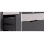 高級感たっぷり!MDF集成材とPUレザーのスタイリッシュセンターテーブル fajf-958