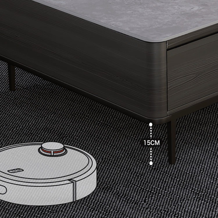 セラミック&パイン材使用 テレビ台?多層板デザイン スチール脚装備 faml-304