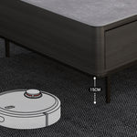 セラミック&パイン材使用 テレビ台?多層板デザイン スチール脚装備 faml-304