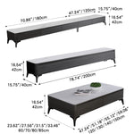 セラミック&パイン材使用 テレビ台|おしゃれな多層板&スチール製 TVスタンド faml-306