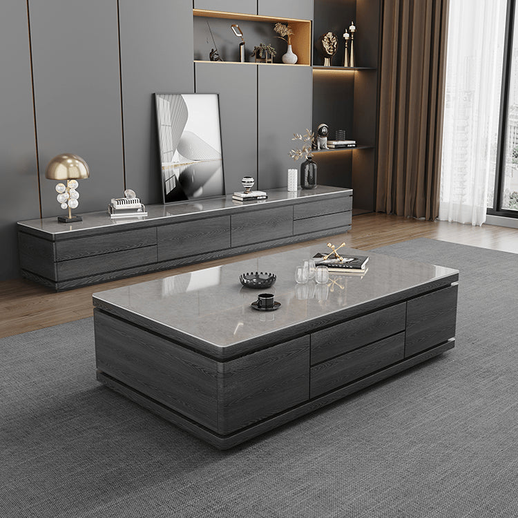 セラミックパイン材使用多層板の高級センターテーブル faml-698