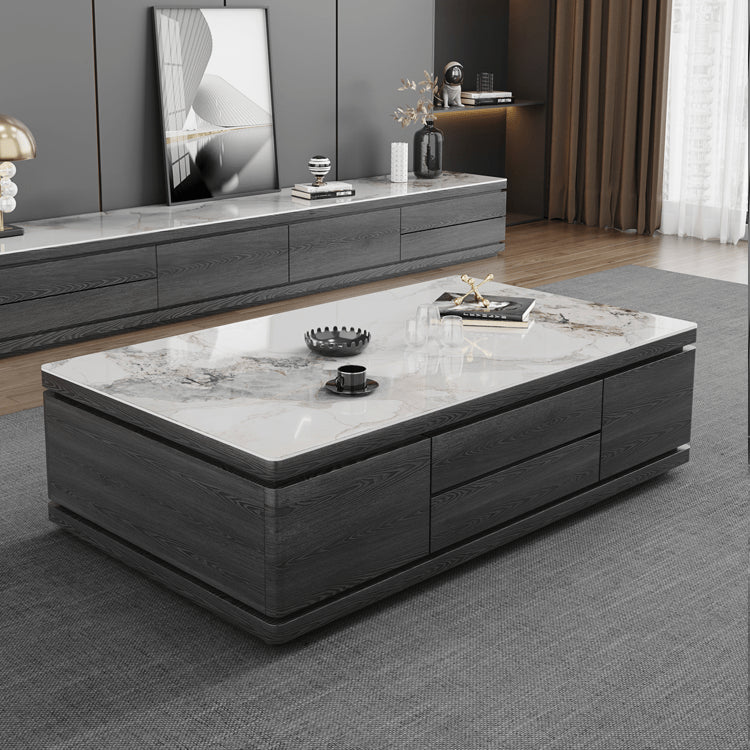 セラミックパイン材使用多層板の高級センターテーブル faml-698