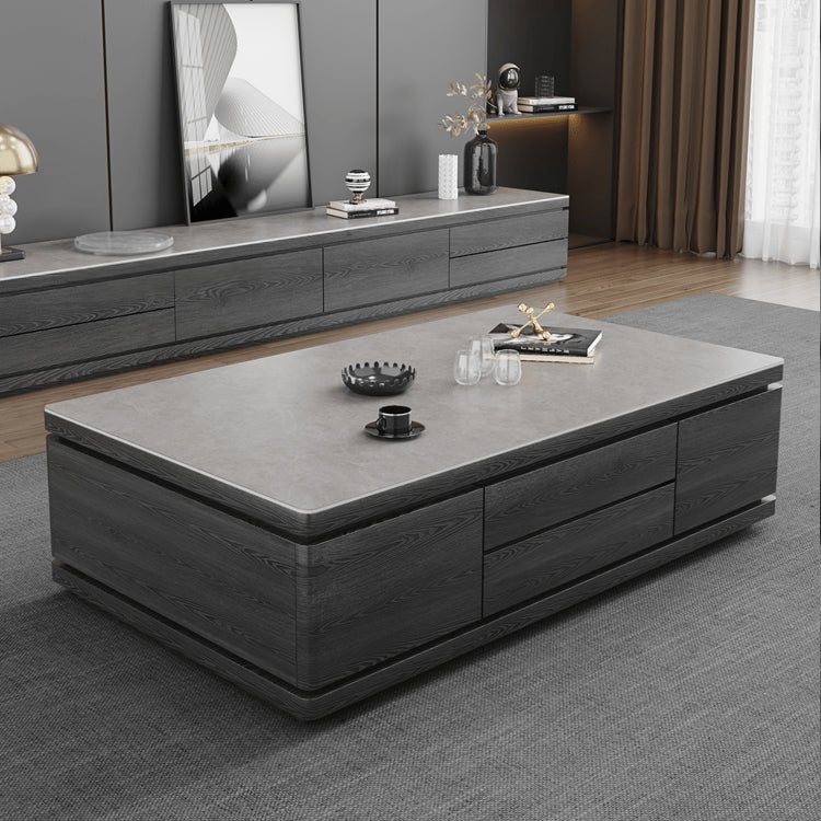 セラミックパイン材使用多層板の高級センターテーブル faml-698