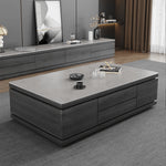 セラミックパイン材使用多層板の高級センターテーブル faml-698