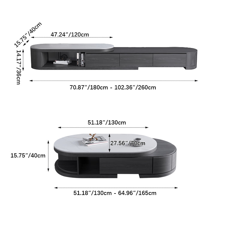 高級セラミック多層板使用!スタイリッシュなテレビ台 faml-702