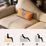 アッシュ材パイン使用 モダンデザイン ソファー | 優雅な曲線と快適性を両立 | リビングルームにぴったり fbgym-4749