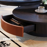 アッシュ材とガラスのセンターテーブル|スタイリッシュなリビングルームに最適なデザイン家具 fbgym-4750