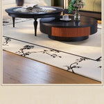 アッシュ材とガラスのセンターテーブル|スタイリッシュなリビングルームに最適なデザイン家具 fbgym-4750