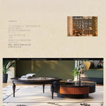 アッシュ材とガラスのセンターテーブル|スタイリッシュなリビングルームに最適なデザイン家具 fbgym-4750