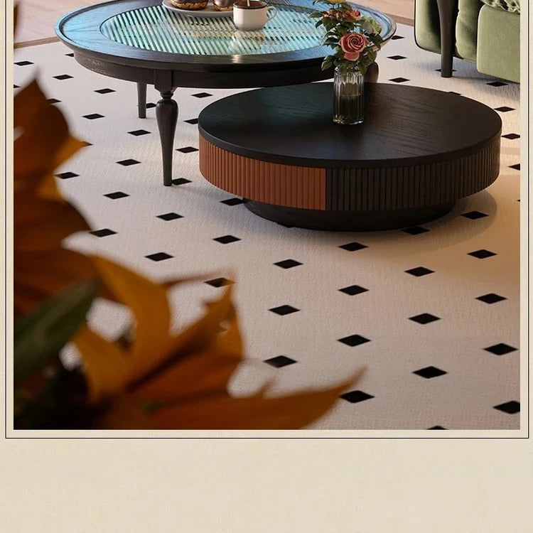 アッシュ材とガラスのセンターテーブル|スタイリッシュなリビングルームに最適なデザイン家具 fbgym-4750