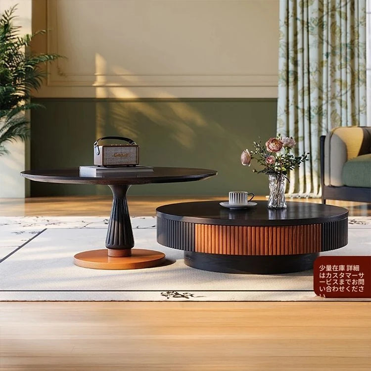 アッシュ材とステンレス製のスタイリッシュなセンターテーブル | モダンデザインでリビングを華やかに演出 fbgym-4751