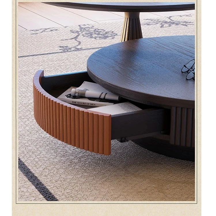 アッシュ材とステンレス製のスタイリッシュなセンターテーブル | モダンデザインでリビングを華やかに演出 fbgym-4751