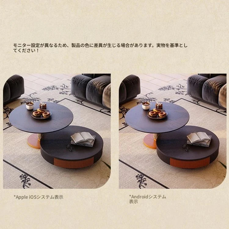 アッシュ材とステンレス製のスタイリッシュなセンターテーブル | モダンデザインでリビングを華やかに演出 fbgym-4751