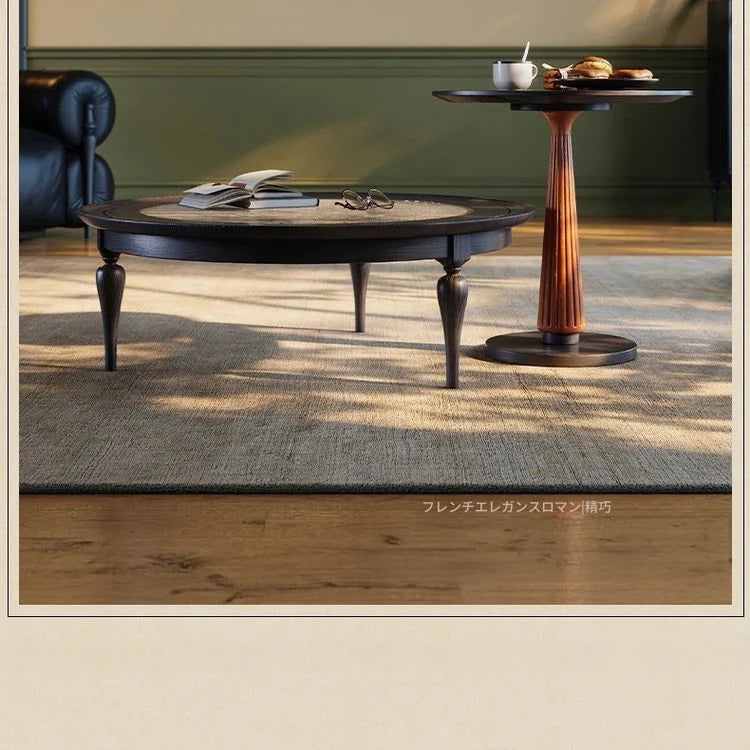 アッシュ材ガラスセンターテーブル - エレガントなリビングルームを演出するスタイリッシュなインテリア家具 fbgym-4753