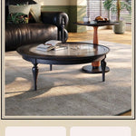 アッシュ材ガラスセンターテーブル - エレガントなリビングルームを演出するスタイリッシュなインテリア家具 fbgym-4753