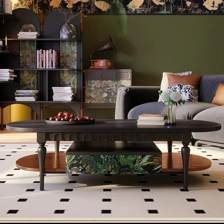 アッシュ材製センターテーブル|シンプルでエレガントなデザイン|リビングにぴったりなアイテム|幅60cm fbgym-4754