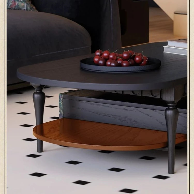 アッシュ材製センターテーブル|シンプルでエレガントなデザイン|リビングにぴったりなアイテム|幅60cm fbgym-4754