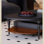 アッシュ材製センターテーブル|シンプルでエレガントなデザイン|リビングにぴったりなアイテム|幅60cm fbgym-4754