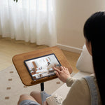 おしゃれなデザイン!木製センターテーブル (センターテーブル 天然木) fcp-1279