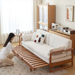 高級チェリー材&ケヤキ仕様コーデュロイソファー | エレガンスと快適を極めた一品 fcp-1289