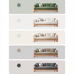 高級チェリー材&ケヤキ仕様コーデュロイソファー | エレガンスと快適を極めた一品 fcp-1289