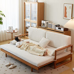 高級チェリー材&ケヤキ仕様コーデュロイソファー | エレガンスと快適を極めた一品 fcp-1289