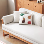 高級チェリー材&ケヤキ仕様コーデュロイソファー | エレガンスと快適を極めた一品 fcp-1289