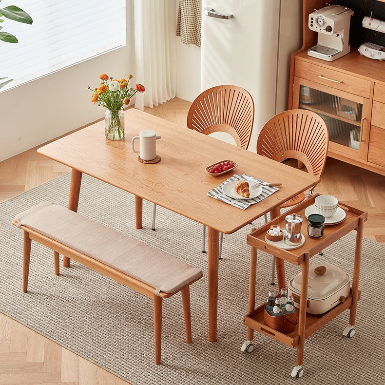 チェリー材使用 高級テーブル fcp-1296