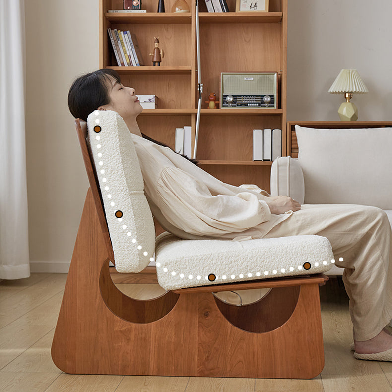 【高級ソファー】チェリー材使用、ダウン&シリコンフィル詰め、極上のシープボア仕上げ fcp-1305