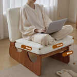 【高級ソファー】チェリー材使用、ダウン&シリコンフィル詰め、極上のシープボア仕上げ fcp-1305