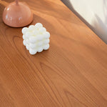 高級チェリー材使用 多層板&銅製 キャビネット - モダンデザイン 収納家具 fcp-1309