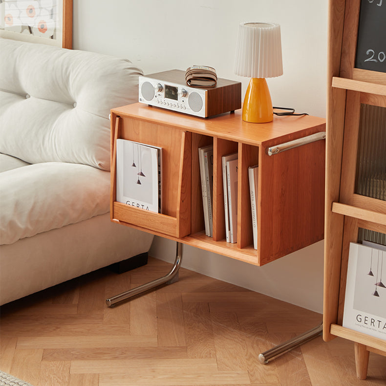 高級キャビネット|チェリー材とステンレスの美リシックデザイン fcp-1314