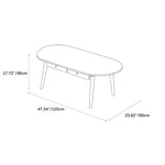 チェリー材&銅 センターテーブル 高級感溢れるデザイン fcp-1316