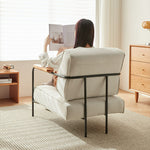 チェリー材使用チェア - シリコンフィル&エアレザーの快適デザイン fcp-1325