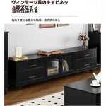 モダンデザイン センターテーブル 多層板製 クラシックブラック おしゃれ収納付き リビングルームに最適 fcr-4829