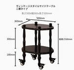 ブラックセンターテーブル - 多層板製、キャスター付き、クラシックデザインでおしゃれなリビングに最適! fcr-4831