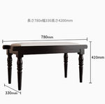 スタイリッシュPUレザー製スツール | おしゃれな収納付きベンチ | モダンインテリアに最適 | ブラック & ホワイト fcr-4832