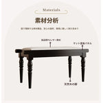 スタイリッシュPUレザー製スツール | おしゃれな収納付きベンチ | モダンインテリアに最適 | ブラック & ホワイト fcr-4832