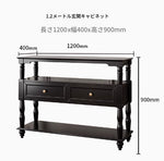 モダンデザインキャビネット - 多層板製のおしゃれな収納棚 | ホワイトカラー、リビング・ダイニングに最適 fcr-4835