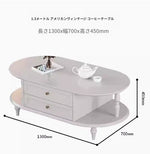 モダンでスタイリッシュなセンターテーブル - 多層板製・収納付き・リビングルームに最適なインテリアアイテム fcr-4837