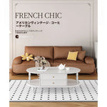 モダンでスタイリッシュなセンターテーブル - 多層板製・収納付き・リビングルームに最適なインテリアアイテム fcr-4837