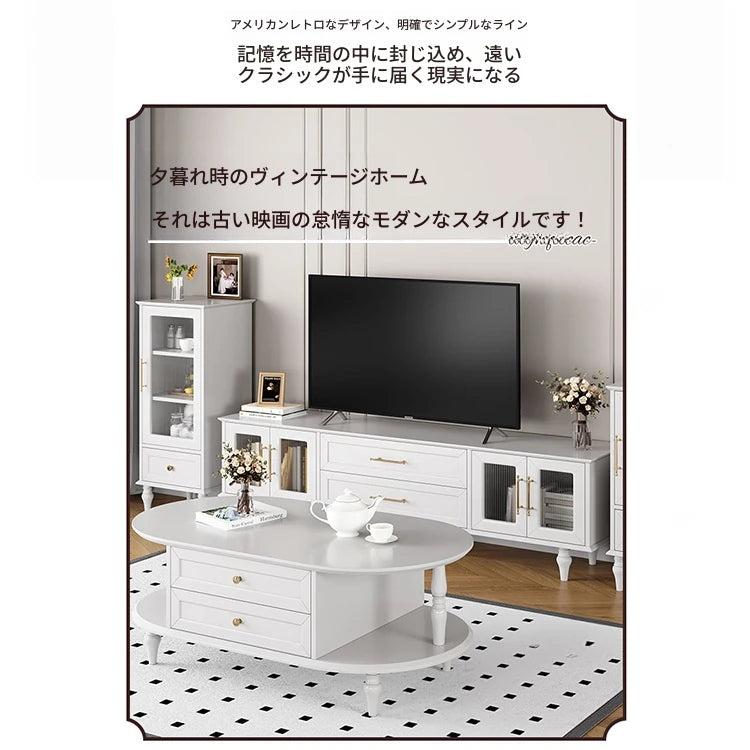 モダンでスタイリッシュなセンターテーブル - 多層板製・収納付き・リビングルームに最適なインテリアアイテム fcr-4837