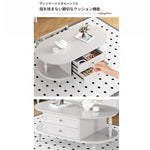 モダンでスタイリッシュなセンターテーブル - 多層板製・収納付き・リビングルームに最適なインテリアアイテム fcr-4837