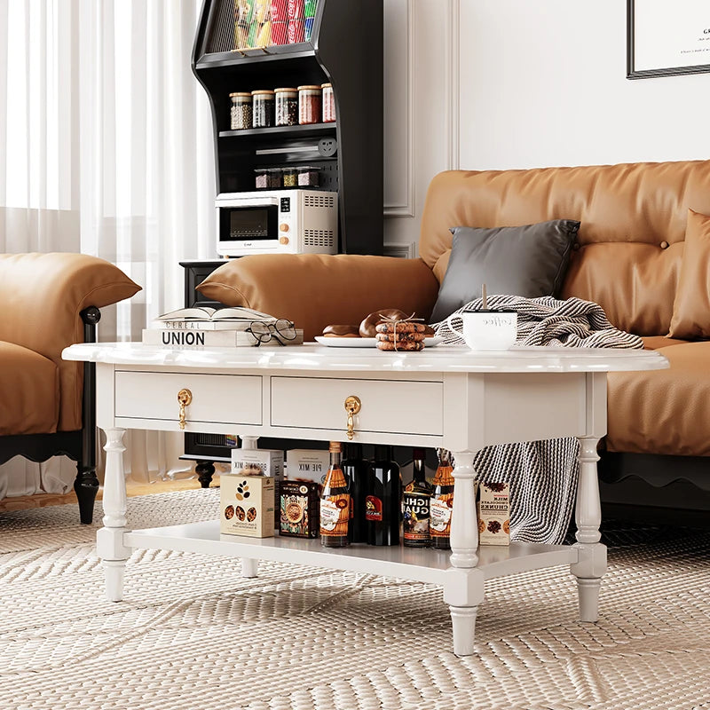 おしゃれなセンターテーブル | 多層板製 | デザイン性と収納力を兼ね備えたリビング家具 fcr-4840